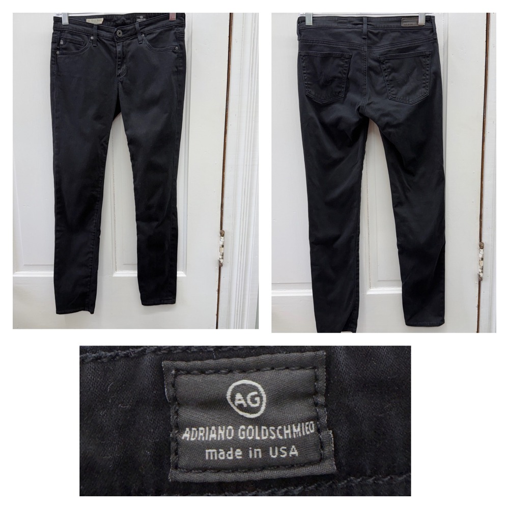 AG Adriano Goldschmied Stevie Ankle Women 26R 26 Regular Slim Straight Leg Pants